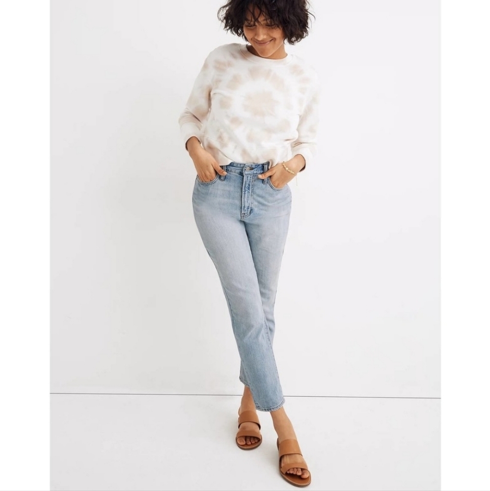 Madewell The Curvy Perfect Vintage Straight Leg Jean in Fitzgerald Wash Size 27